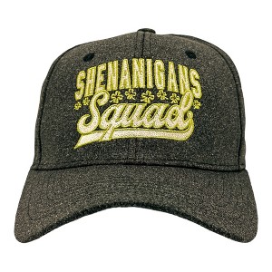 Funny St Patricks Day Hats Hilarous Novelty Graphic Caps - Crazy Dog Hat for Saint Patrick's Day - 1 of 4