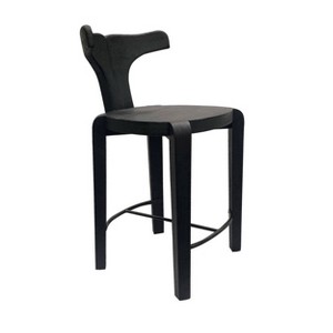 Treasure Trove Accents Costello Counter Height Barstool Black - 1 of 4