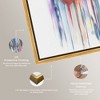 Art Remedy Doll Memories - Vibrant Reverie Reflections Colorful Abstract Wall Art Framed - 4 of 4