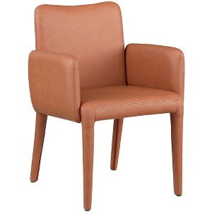 Meridian Furniture,Pelle Vegan Leather Accent/Dining Chair - 1 of 4