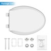 CuisinSmart Toilet Seat with Built-In Potty Training Seat, Toilet Seat with Toddler Seat, Magnetic Kids Toilet Seat - 4 of 4