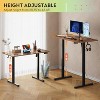 GALAXHERO 48 x 24 Inches Height Adjustable Electric Standing Desk for Home Office, Ergonomic Sit to Stand Desk with Phone Holder - 3 of 4