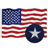 Costway 3'x5' FT Sewn Stripes Embroidered Stars Brass Grommets USA US U.S. American Flag