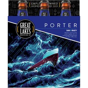 Great Lakes Edmund Fitzgerald Porter Beer - 6pk/12 fl oz Bottles