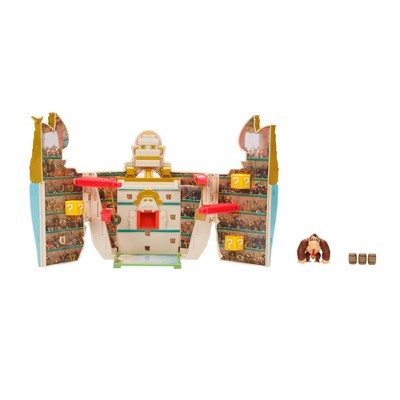 The Super Mario Bros. Movie Mushroom Kingdom Castle Playset with Mini Mario  and Peach Action Figures