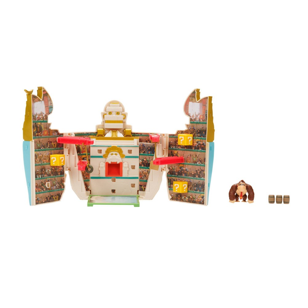 Nintendo The Super Mario Bros. Movie Donkey Kong Stadium Action Figure Playset