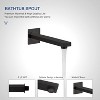 CASAINC 1-Spray Patterns with 2.5 GPM 10 Inches Tub Wall Mount Dual Shower Heads in Spot Resist - 3 of 4