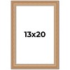 PosterPalooza | Weathered Yellow Picture Frame - UV Acrylic, Foam Board Backing, Hanging Hardware - 2 of 4