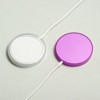 Insten 2-Pack Case For MagSafe Charger Pad, Protective Soft TPU Cover (Charger Not Included) Clear & Purple - 3 of 4