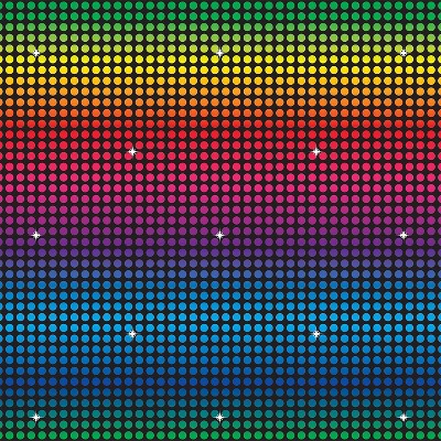 Beistle Disco Backdrop; 30' x 4' 52115