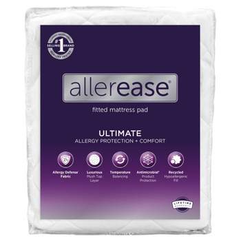 Ultimate Protection And Comfort Allergy Protection Mattress Pad - AllerEase