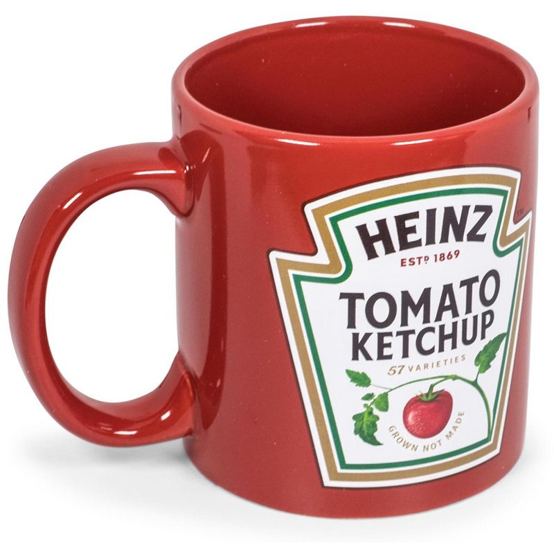Toynk Heinz Ketchup Logo "Worth The Wait" Ceramic Coffee Mug | Holds 16 Ounces, 3 of 7