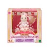 Calico Critters Freya's Birthday Celebration Strawberry Cake Dress, 40th Anniversary Edition, Collectible Doll Figure - 2 of 2