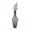 Glass Vase - Tapered Neck for Home Office, Bedroom, or Living Room Décor - Modern Casual Style - 20" Blue - 4 of 4