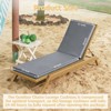 YEERSWAG 72" x 21" Recliner Cushion Non Slip Waterproof Anti-fading Chair Cushion with Ties - 3 of 4