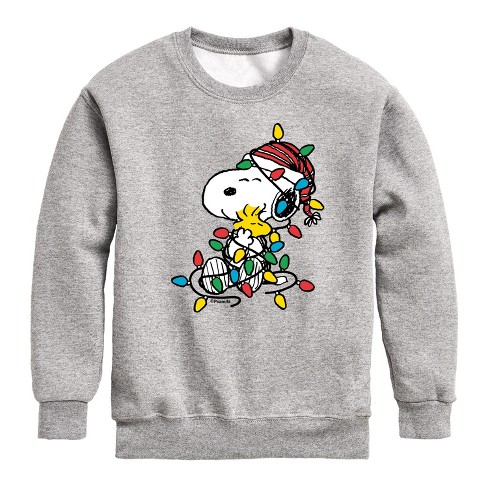 Peanuts holiday caroling sweatshirt hotsell