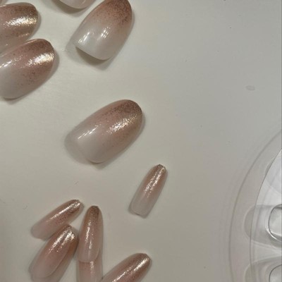 Olive & June Press-on Fake Nails - Extra Extra Short Round Tt - 42ct ...