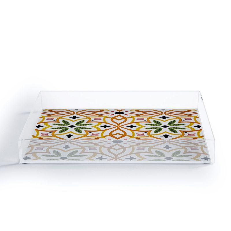Marta Barragan Camarasa Obsession Nature Mosaics Acrylic Tray - Deny Designs, 2 of 5