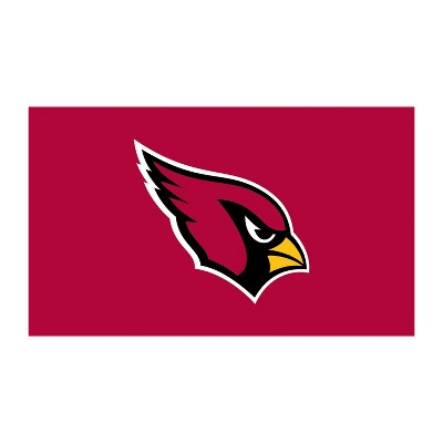 Full Color PVC Mat, 16" x 28", Arizona Cardinals