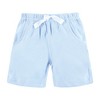 Hudson Baby Infant Boy Shorts Bottoms 4-Pack, Blue Tropical Scene - 4 of 4