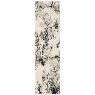 Oriental Weavers Evolution 0978A Ivory/ Beige Indoor Area Rug - 2'3" x 8'