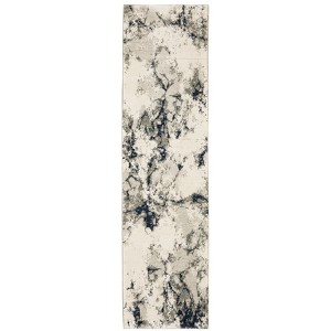 Oriental Weavers Evolution 0978A Ivory/ Beige Indoor Area Rug - 2'3" x 8' - 1 of 4
