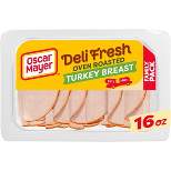 Oscar Mayer Deli Fresh Oven Roasted Turkey Breast Sliced Lunch Meat Family Size - 16oz