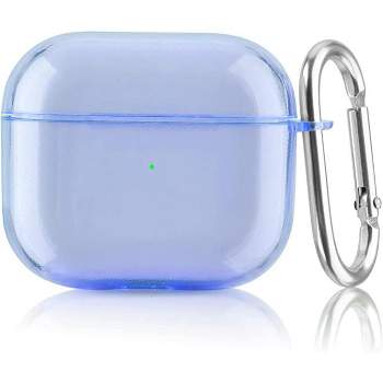 Worry Free Gadgets: Bling Case for Apple AirPods 3 Generation 3rd with Keychain Green