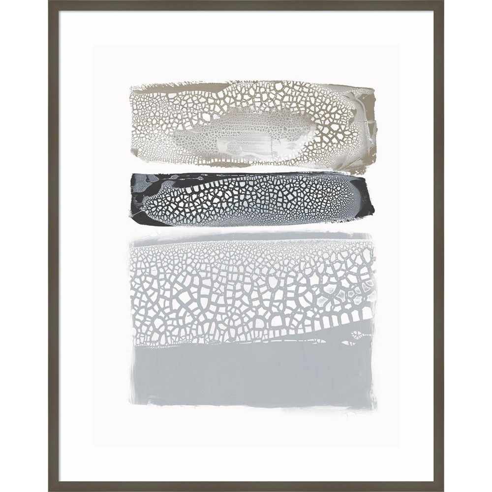 Photos - Other Decoration Amanti Art 33"x41" Sparkling Together III by PI Studio: Modern Abstract Lithograph, Framed Wall Art for Bedroom & Office