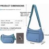 Casual Crossbody Bag with Anti Theft Pocket -Lightweight Water-Resistant Purse Bag - 3 of 4