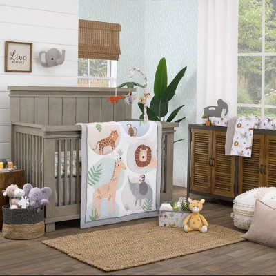 NoJo Jungle Trails Crib Set - 4pc