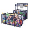 Yescom 2 Pack Mesh Pool Storage Bin Rolling Cart Noodle Holder Organizer Large - 2 of 4