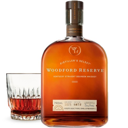 Woodford Reserve Distiller's Select Kentucky Straight Bourbon Whiskey - 750ml Bottle - image 1 of 4