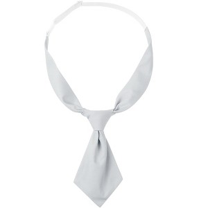 INSPIRE CHIC Women's Pre-tied Solid Color Adjustable Short Tie - 1 of 4