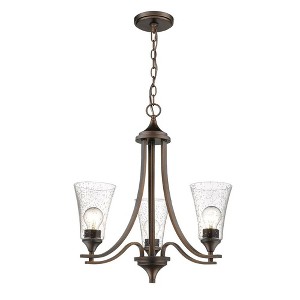 Millennium Lighting Natalie 3 - Light Chandelier in  Rubbed Bronze - 1 of 4