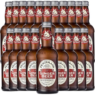 Fentimans Botanically Brewed Ginger Beer Sparkling Soda 9.3 fl oz Bottles – Premium Craft Soda/Mixer for Cocktails & Refreshing Drinks