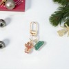 Unique Bargains Christmas Keychain Lobster Clasp Keychain Zinc Alloy 2.36" 1 Pc - 4 of 4
