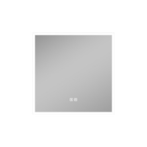Dovelina Oversized Bathroom Vanity Mirror LED Square Anti-fog Wall Mirror with Backlit - 1 of 4