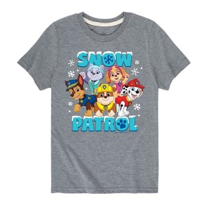 Boys' - Paw Patrol - Snow Patrol Short Sleeve Graphic T-Shirt - 1 of 4