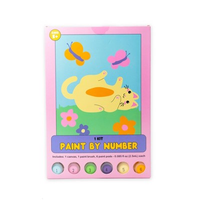Paint By Number Cat Craft Activity Kit - Bullseye's Playground™