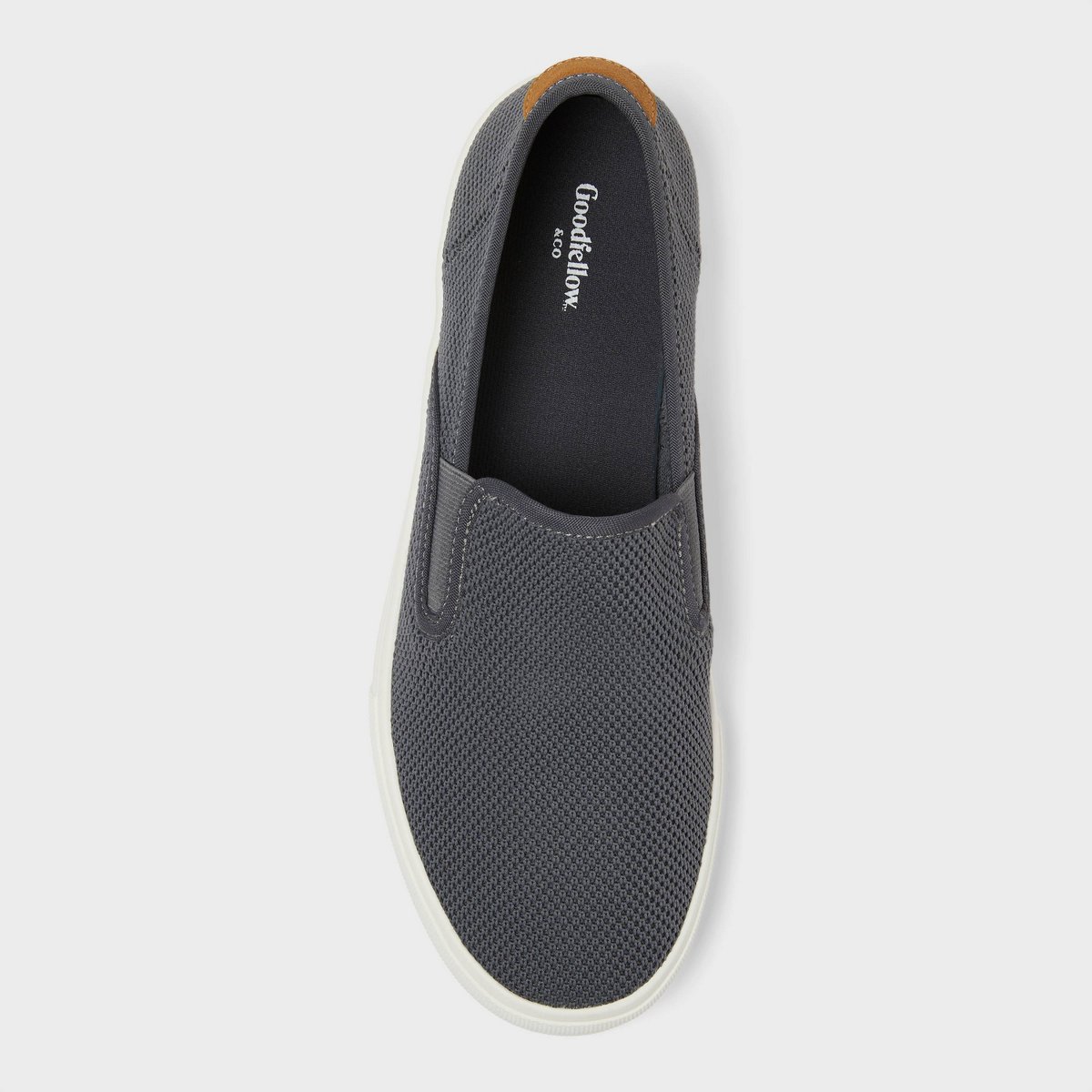 Мужские Goodfellow & Co Men's Walter Slip On Sneakers - Goodfellow & Co™ Gray 8 — фото 3