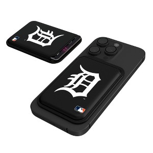 MLB American League Teams Insignia Black Magnetic Credit Card Wallet - 1 of 3