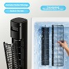 ZAFRO Tower Fan for Bedroom, Standing Bladeless Fan that Blows Cold Air for Home, 85¡ã Oscillating Quiet Cooling Floor Fans with Remote - 2 of 4