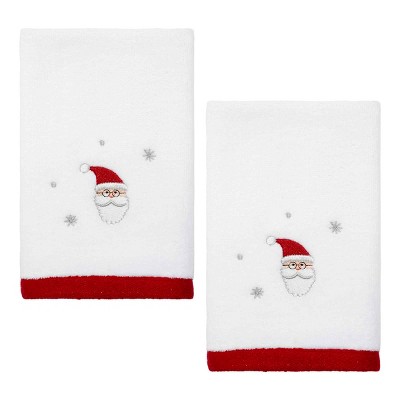 Avanti Ho Ho Ho 2-Pack Fingertip Towel Set