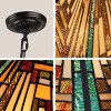 Chloe Lighting CH3T118GM16-DP2 Mission Copper-Foiled Blackish Bronze Ceiling Pendant Fixture - 4 of 4