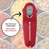 Can Opener - Safe No-Sharp-Edge Design, Holds Lid - Heavy Duty Comfort Grip - 3 of 4