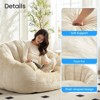 Mjkone Faux Fur Giant Bean Bag Chair - 2 of 4