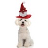 Unique Bargains Halloween Pet Holiday Headdress 5.91"x5.51" Red 1 Pc - 2 of 4