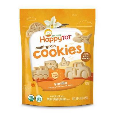 Happy Baby, Happy Family Family HappyTot Transportation Baby Cookies - Vanilla - 4.4oz