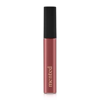 Mented Cosmetics, Semi Matte Lipstick Peach Please for Multi Hued Lips, Subtle Peach With Coral and Pink Undertones, Vegan Lipstick Paraben Free  Cruelty Free